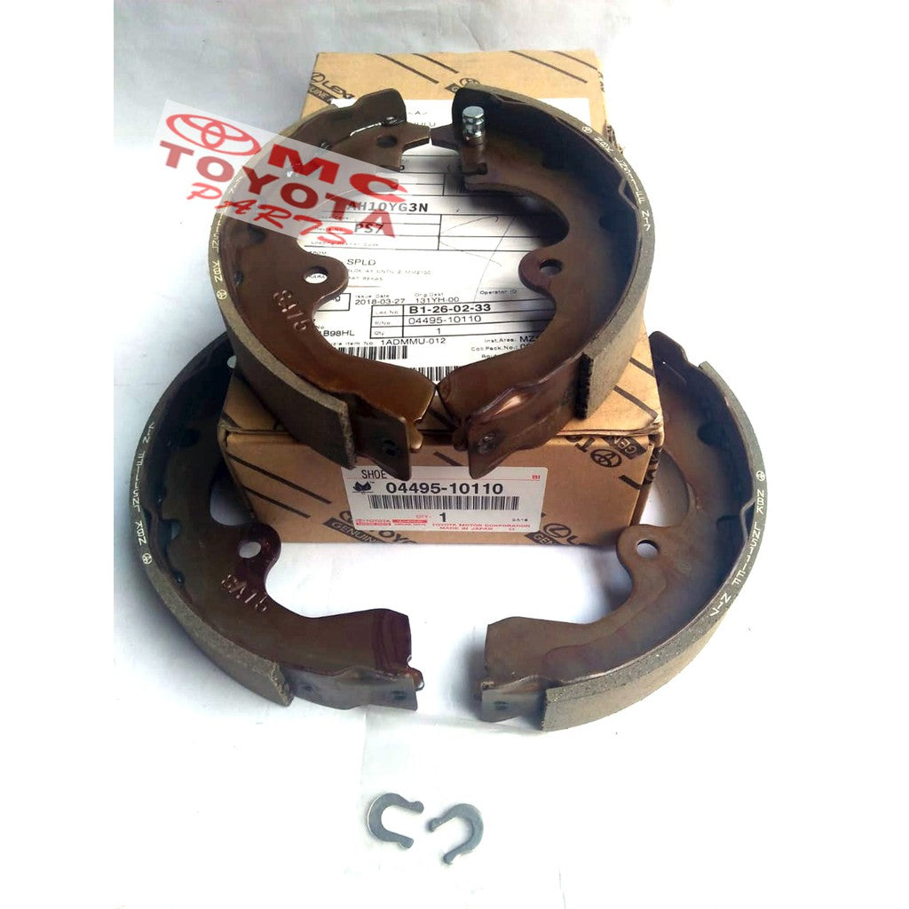 Brake Shoe Kampas Rem Belakang Starlet Soluna Great Corolla Twincam 04495-10110