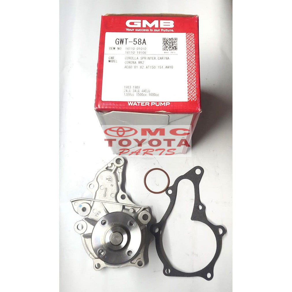 Water Pump Pompa Air Water pump Soluna- Great Corolla- All New GWT-58A