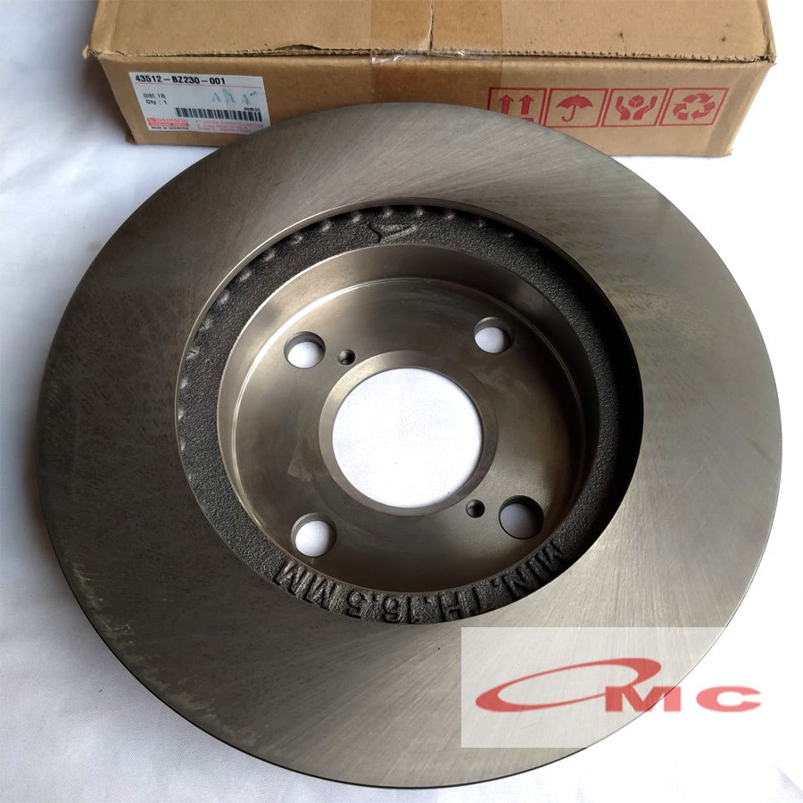 Disc Disk Brake / Piringan Cakram Rem Depan Agya Ayla 43512-BZ230-001