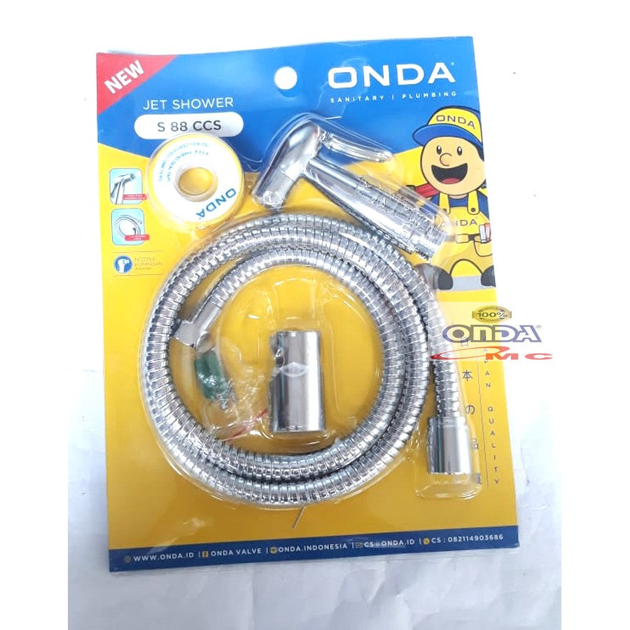 Jet Shower Closet Kloset Toilet 1.2M 1/2 Inch ONDA S 88 CCS
