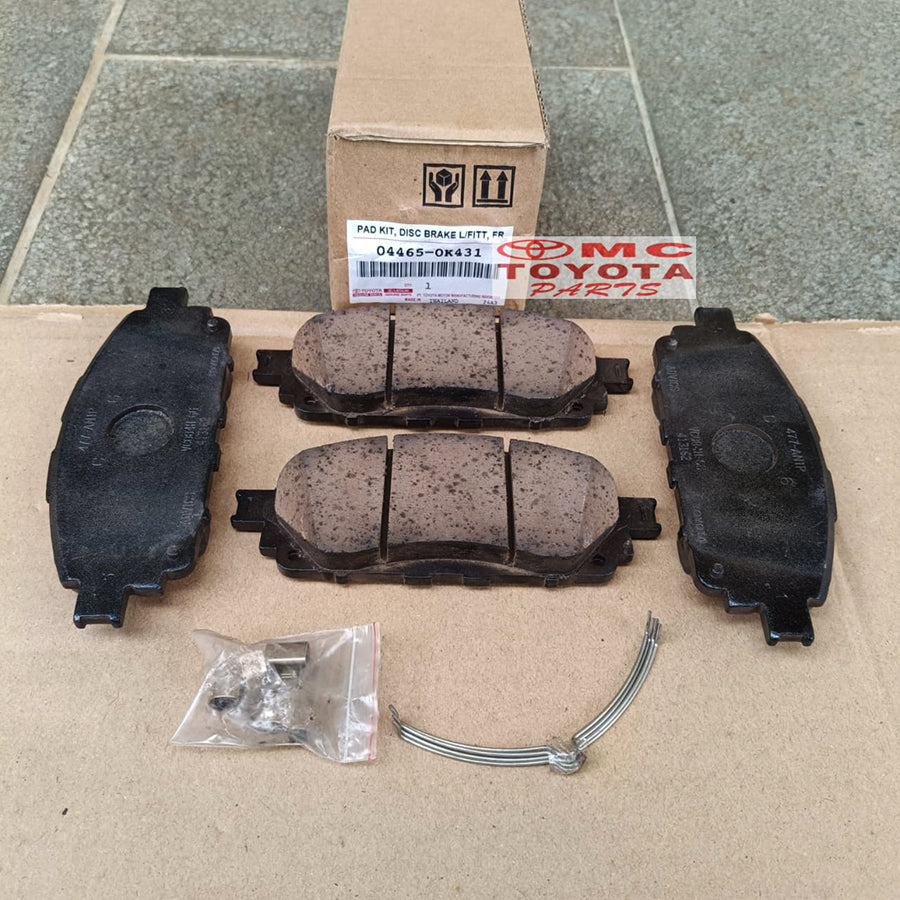 Brake Pad Kampas Rem Depan Innova Reborn 04465-0K431