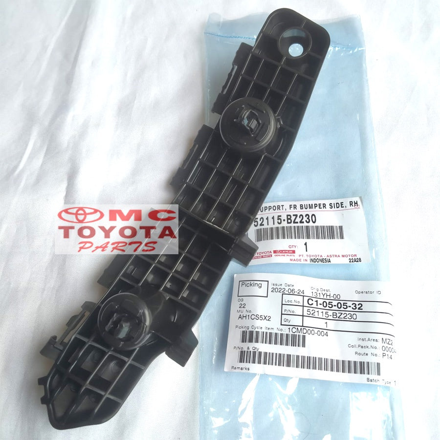 Support Bracket Breket Bumper Depan Kanan Kiri Raize Rocky 52115-BZ230  52116-BZ230