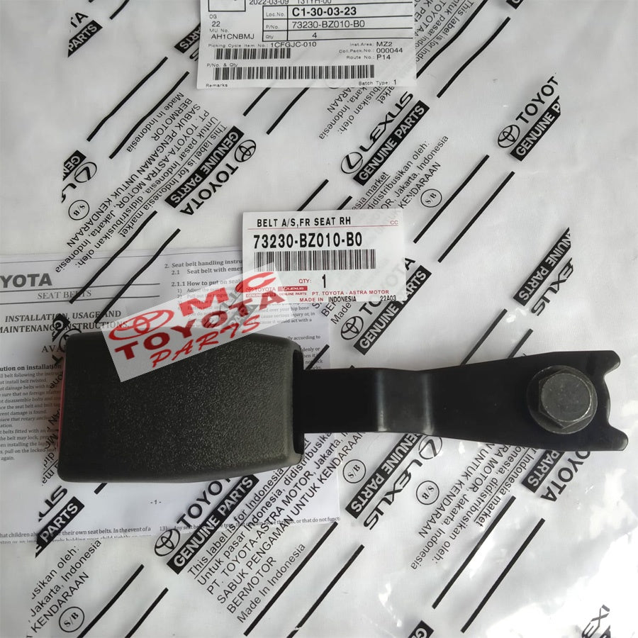 Colokan Safety Belt / Seat Kanan atau Kiri Avanza Xenia 73230-BZ010-B0 73230-BZ010-E0