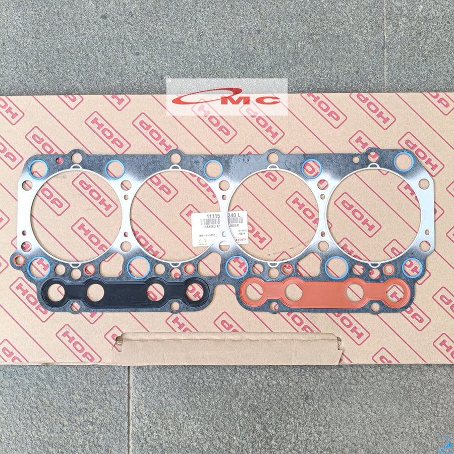 Gasket Cylinder Head Original Hino Dutro Dyna E1 W04D 125HT 125LT 125ST Asli HOP 11115-2340L Packing Head Paking Deksel Paking Silinder Head