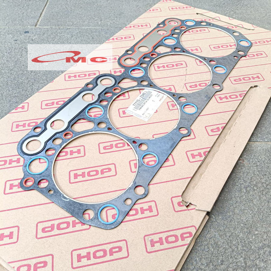 Gasket Cylinder Head Original Hino Dutro Dyna E1 W04D 125HT 125LT 125ST Asli HOP 11115-2340L Packing Head Paking Deksel Paking Silinder Head