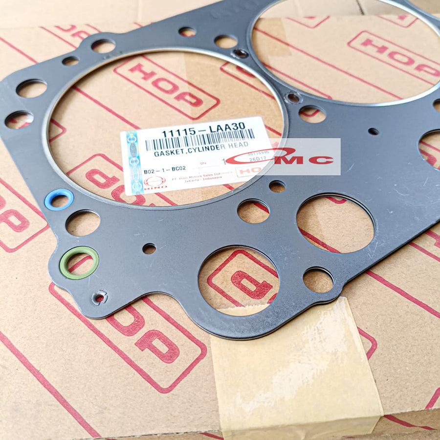 Packing Gasket Cylinder Head Original Hino Dutro Dyna Saurus 125 130 110 E2 W04D-T Euro 4 HOP 11115-LAA30 Paking Deksel Silinder Head 130HD 130HT 130MD 130XT 110SD 110LD 110HD