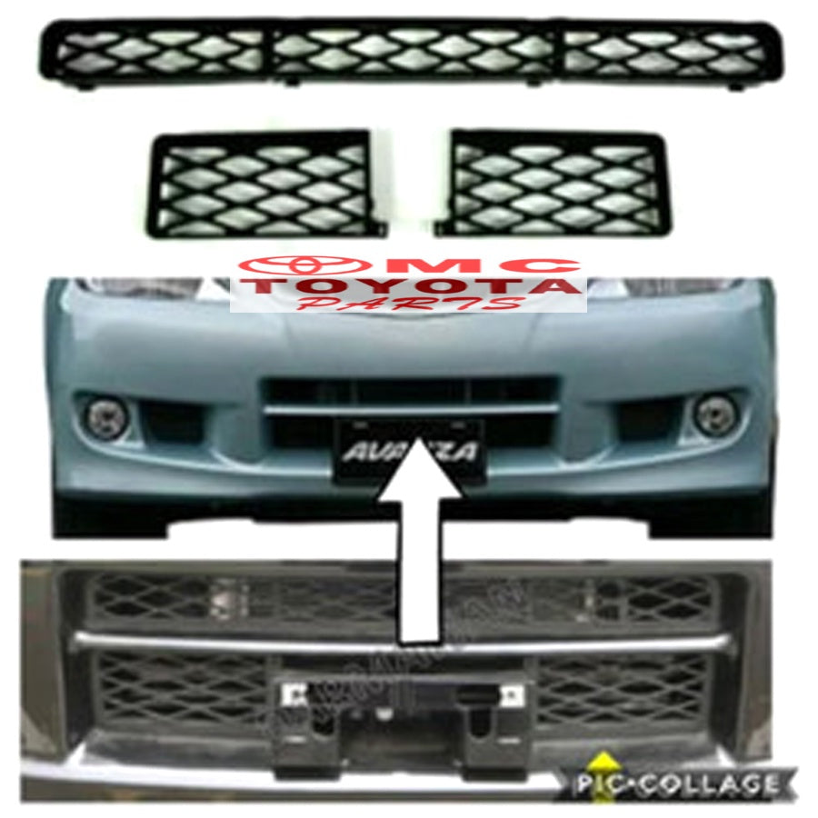 Grill Grille Bumper Depan Avanza Xenia VVTI Old 52115-TA015
