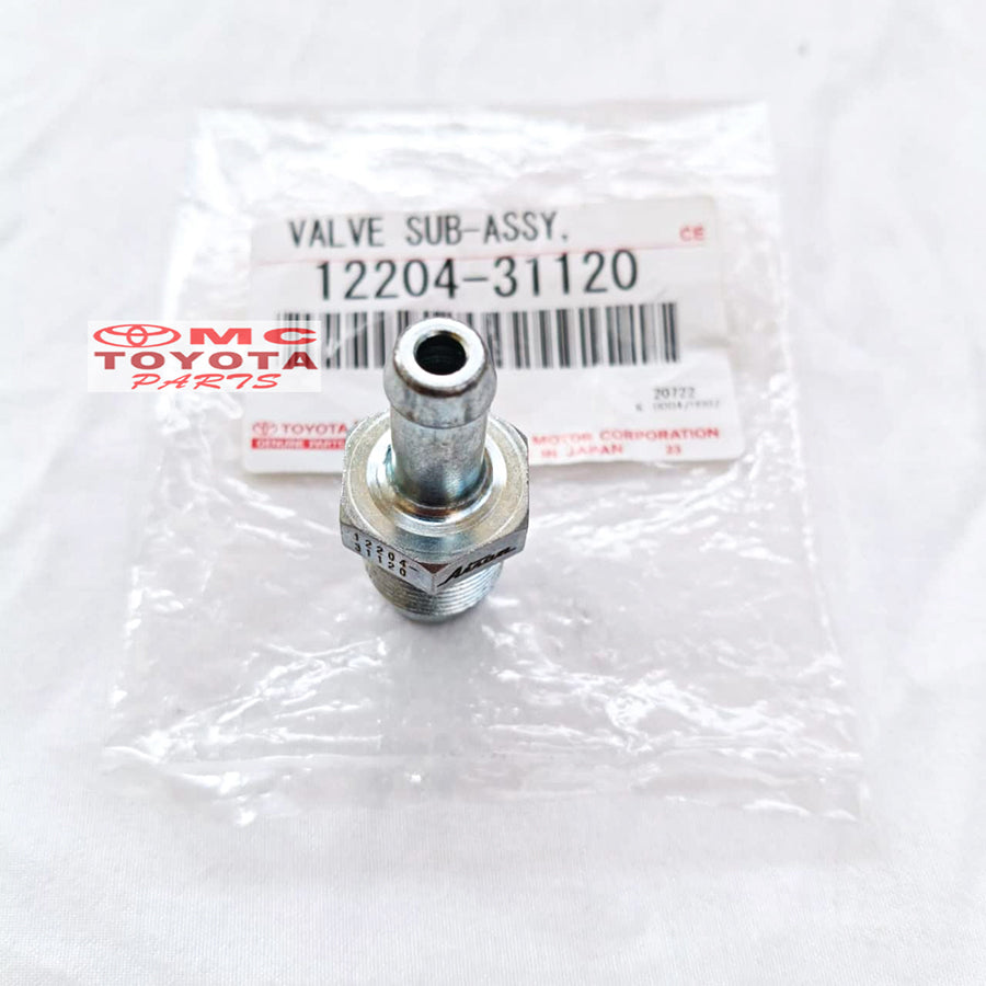 Valve Tutup Klep Valve PCV Ventilasi Alphard Vellfire 2GRFE Camry Previa Rav4 Original Toyota 12204-31120 Valve Angin Sensor Tutup Klep PVC Ventilation Ventilator