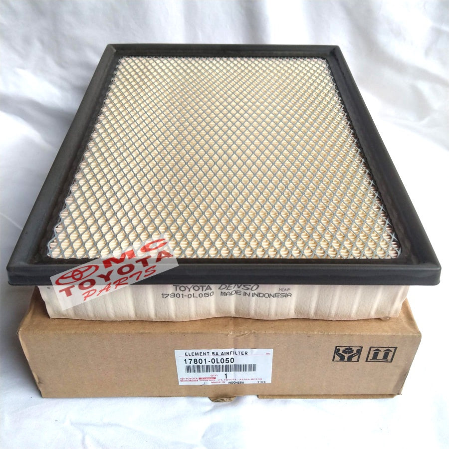 Filter Saringan Udara Innova Reborn Fortuner VRZ Hilux Revo 17801-0L050 Filter Udara Original