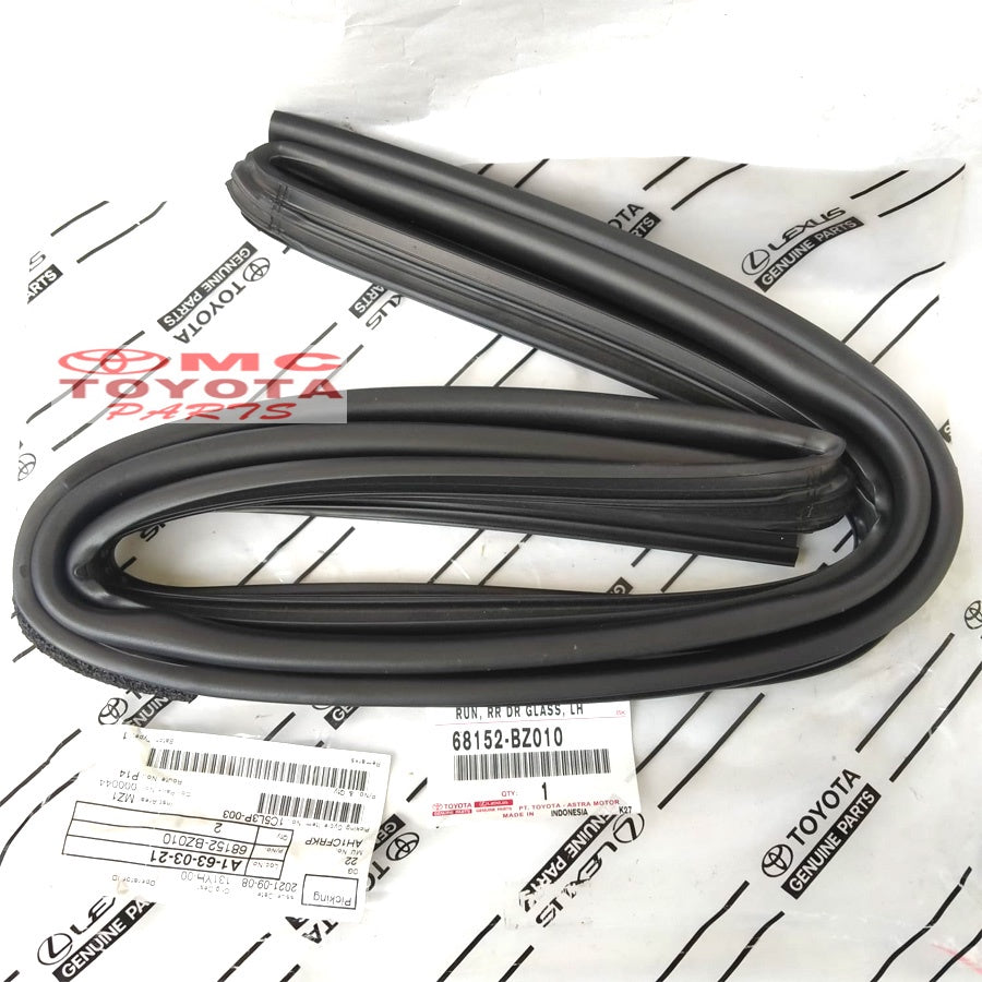 Karet Channel (Kaca) Avanza, Xenia Old 68141-BZ010 | 68142-BZ010 | 68151-BZ010 | 68152-BZ010