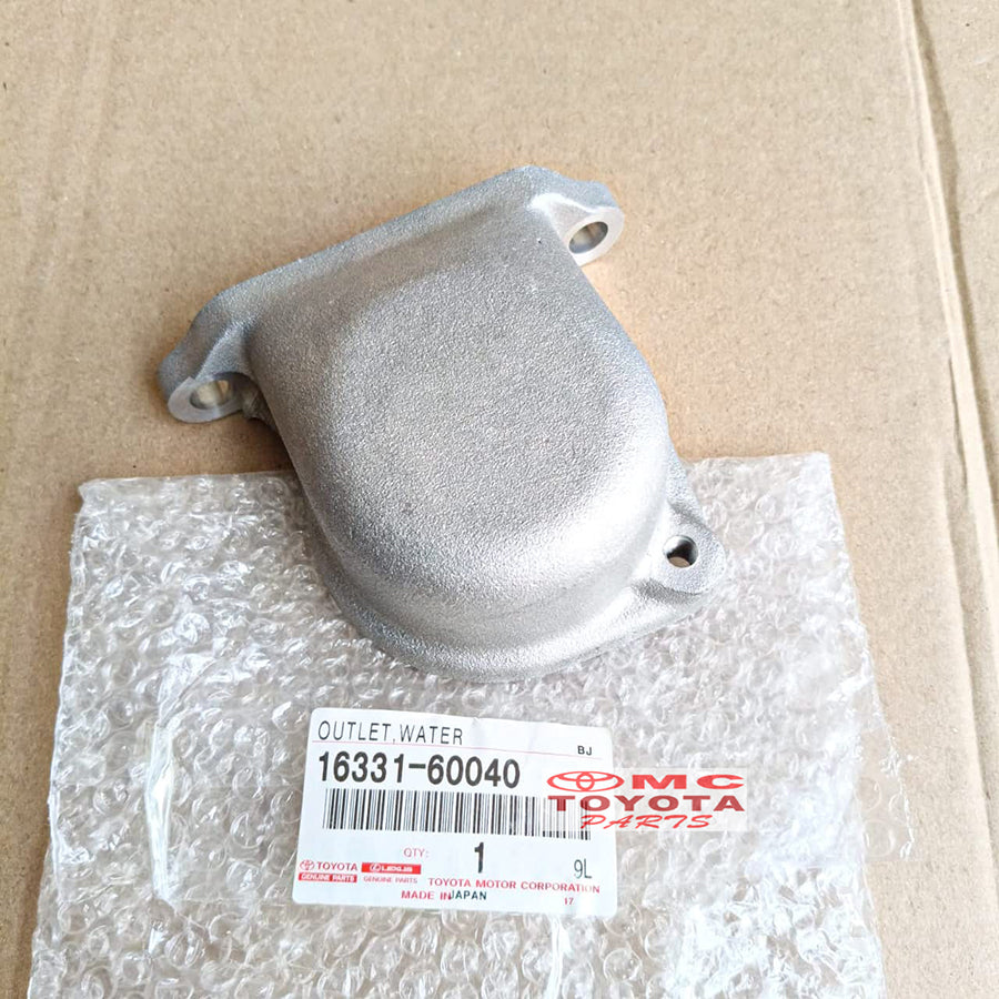 Housing Water Outlet Thermostat Landcruiser Hardtop FJ40 series Baut 2 Original Toyota 16331 60040 Housing Outlet Water Out Let Termostat Land Cruiser Hardtop F 2F FJ40