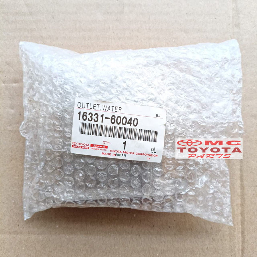 Housing Water Outlet Thermostat Landcruiser Hardtop FJ40 series Baut 2 Original Toyota 16331 60040 Housing Outlet Water Out Let Termostat Land Cruiser Hardtop F 2F FJ40