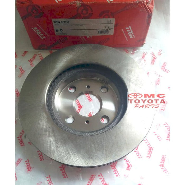 Disc Disk Brake / Piringan Cakram Rem Depan New Vios Yaris DF-7268=DF-4806