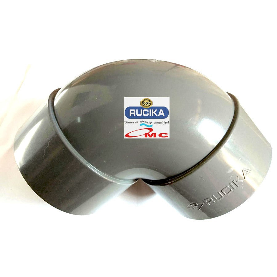 Sambungan Pipa Pralon Knee Keni Knie Elbow D Aw 4 Inch RUCIKA
