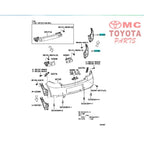 Liner Fender / Spakbor Belakang Kanan Yaris New 52591-0D260