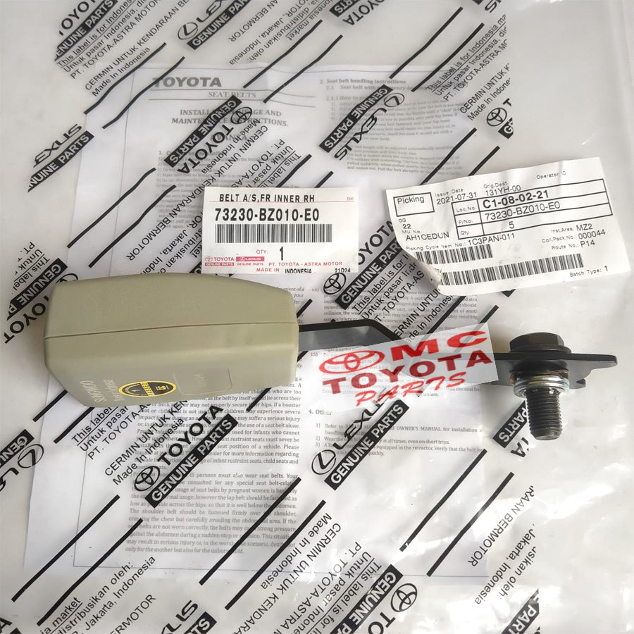 Colokan Safety Belt / Seat Kanan atau Kiri Avanza Xenia 73230-BZ010-B0 73230-BZ010-E0