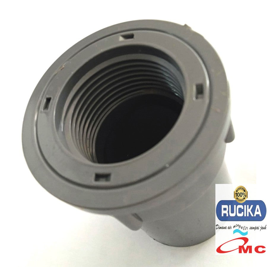 Sambungan Pralon Sock Sok Drat Dalam Faucet Socket 1 Inch RUCIKA