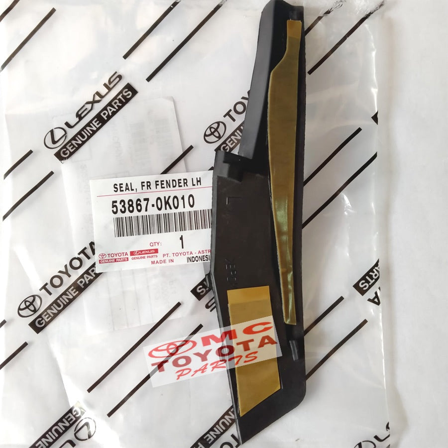 Karet Samping Ujung Panggangan Sate Depan Kiri Innova 53867-0K010