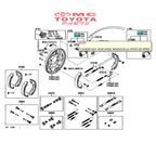 Master Cylinder Rem Belakang Kiri Avanza Xenia Rush 47560-BZ011