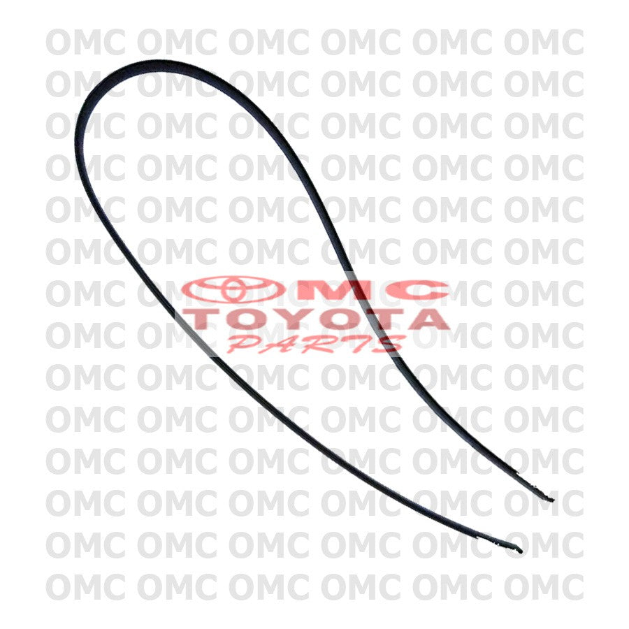 Moulding Roof Karet Atap Kiri Vios Limo Old 75552-0D020-TH