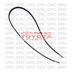Moulding Roof Karet Atap Kiri Vios Limo Old 75552-0D020-TH