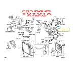 Paking Gasket Thermostat Kijang Avanza Xenia Rush Terios 16341-35010