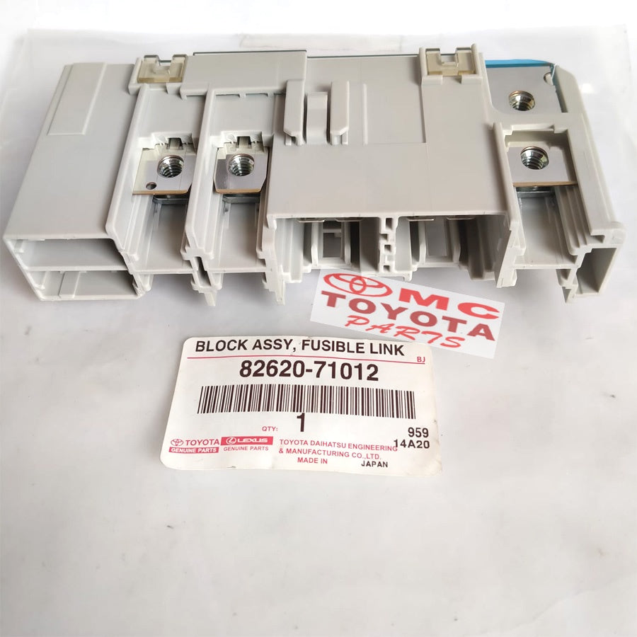 Block Fusible Link Kotak Sekring Fuse Box Innova Hilux Fortuner 82620-71010 82620-71012