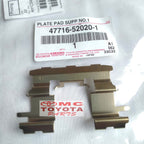 Plat Pad Disc Brake Depan Toyota Vios Old 47716-52020-1