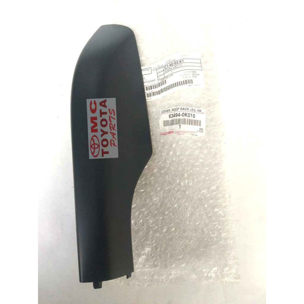 Cover (Tutup Baut) Roof Rack Belakang Kiri Fortuner 63494-0K010