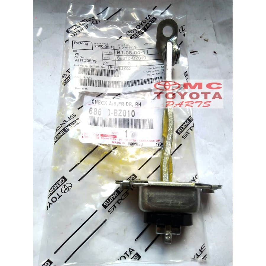 Stopper Check Door Pintu Depan Kiri Avanza Xenia Old 68620-BZ010