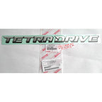 Sticker Stiker TETRADRIVE Tetra Drive Toyota Fortuner VRZ Original 75320-TA051