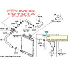 Tabung Tangki Air Cadangan Serap Radiator New Agya Calya 16470-BZ230