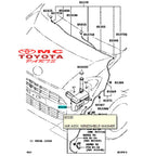 Tabung Tangki Air Wiper 2 Lubang Agya Ayla 85315-BZ140