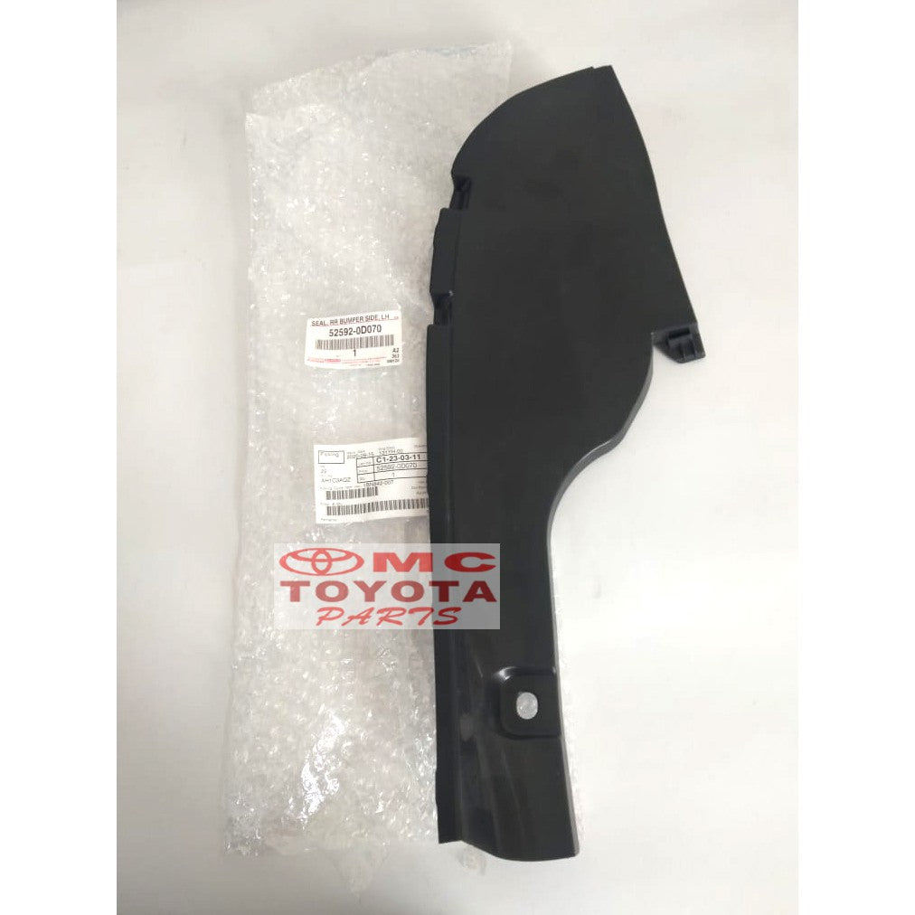 Liner Fender Spakbor Belakang Kiri Yaris Old 52592-0D070