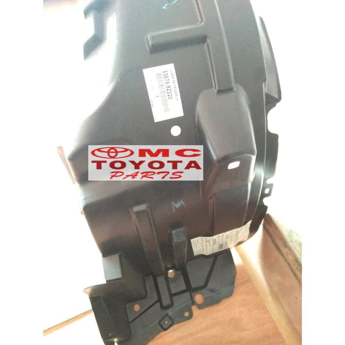 Liner Fender Spakbor Depan 1 set kanan Kiri Agya Ayla 53876-BZ220_ 53875-BZ220