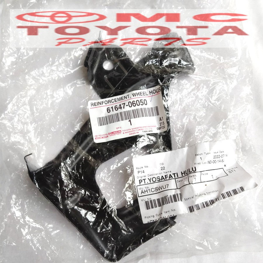 Reinforcement Bracket Bumper Belakang Kiri Camry 61648-06050