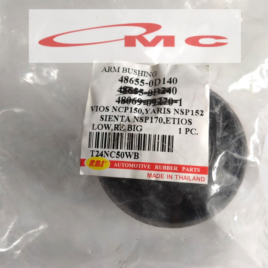 Bushing Lower Arm Depan Bawah Besar New Vios Yaris Sienta Etios 48655-0D140-RBI