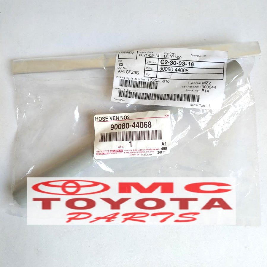 Selang PVC Ventilasi Valve Soluna Corolla Great Corolla All New 90080-44068