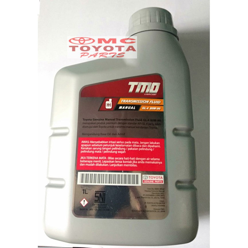 Oli Transmisi Manual TOYOTA GL- 4 80W-90 kemasan 1 liter 08885-80929