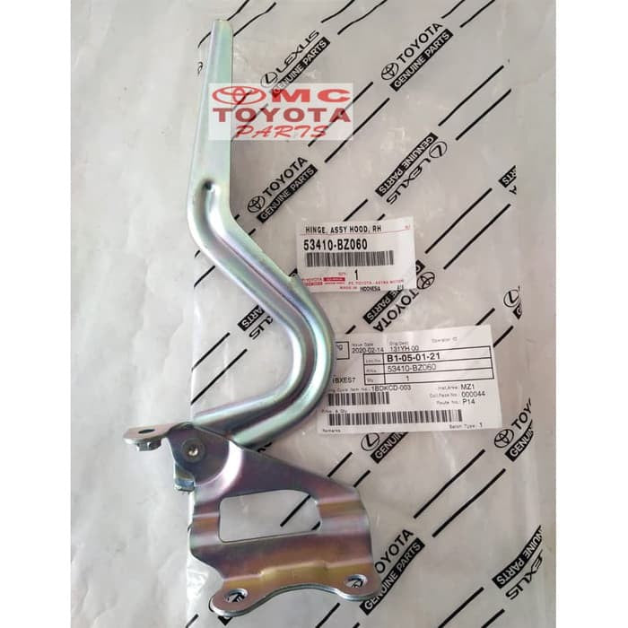 Engsel Kap Cup Motor Depan Kanan Grand Avanza Xenia 53410-BZ060