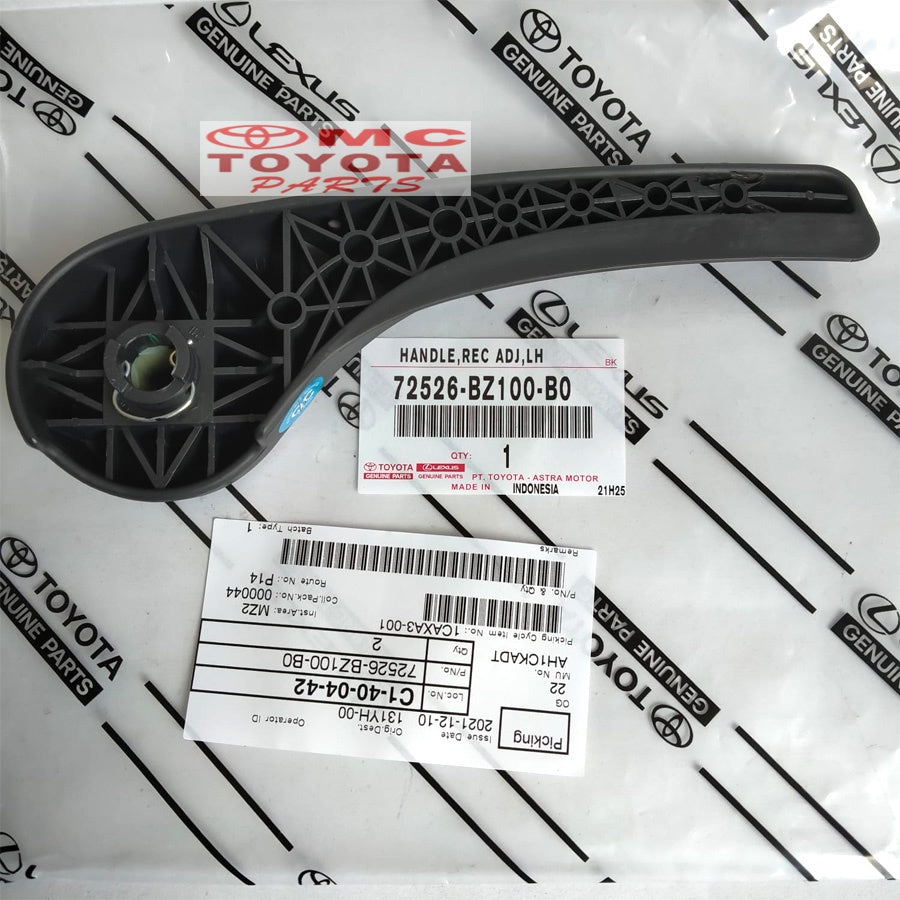 Handle / Stelan Jok Depan Kiri Agya Avanza Calya Rush 72526-BZ100-B0