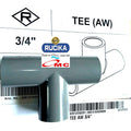 Sambungan Pipa Pralon Fitting Knie Knee Keni Tee Aw T 3/4 RUCIKA