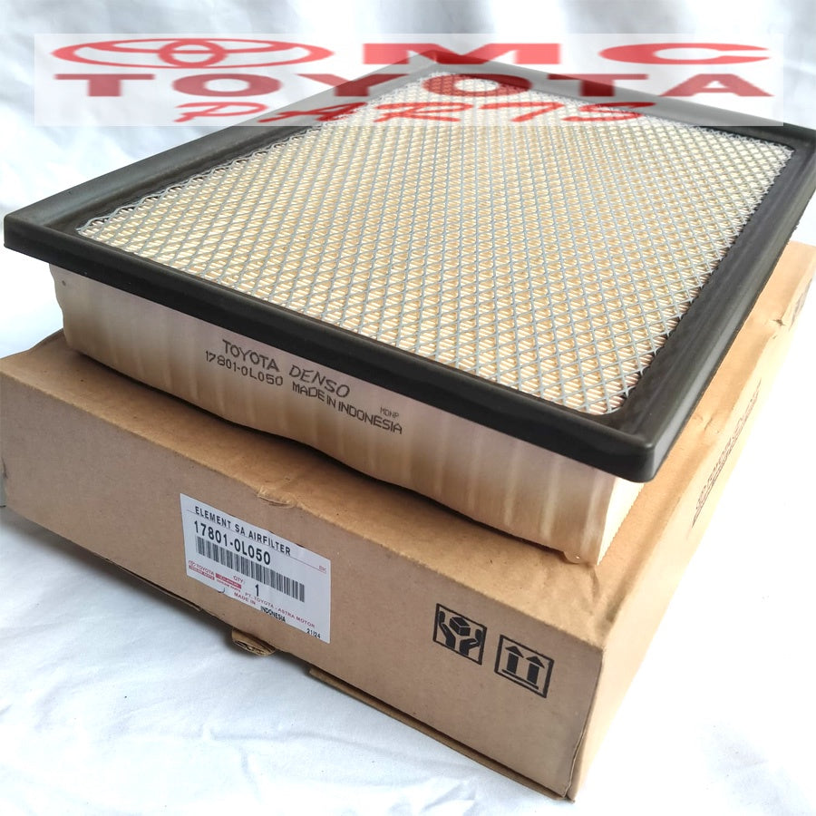 Filter Saringan Udara Innova Reborn Fortuner VRZ Hilux Revo 17801-0L050 Filter Udara Original