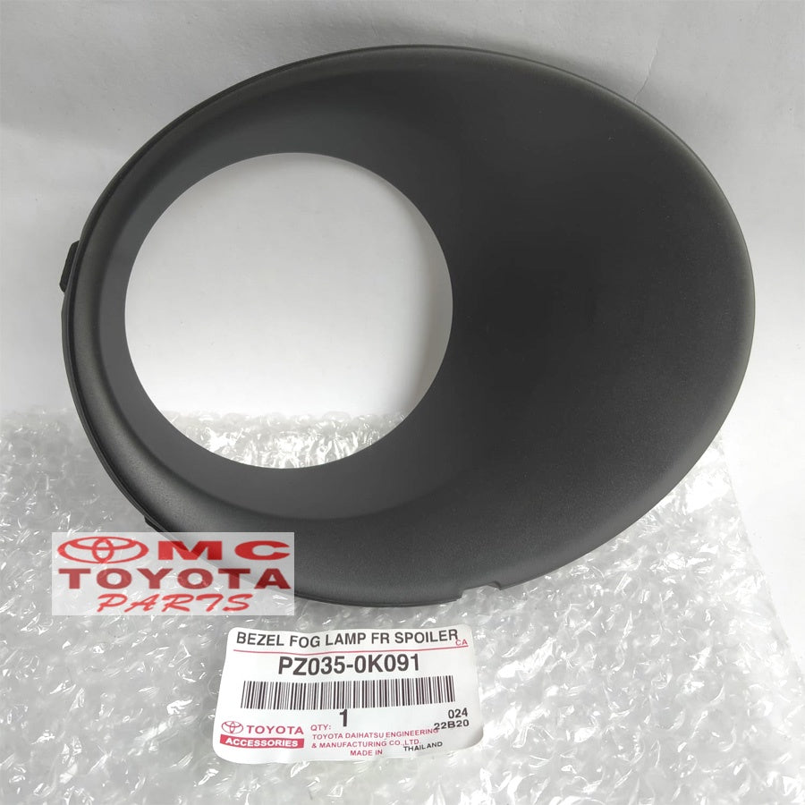 Cover Foglamp  Ring Bezel Fog lamp Fortuner TRD VNT 2012-2015 Depan Kanan Kiri PZ035-0K091 PZ035-0K092