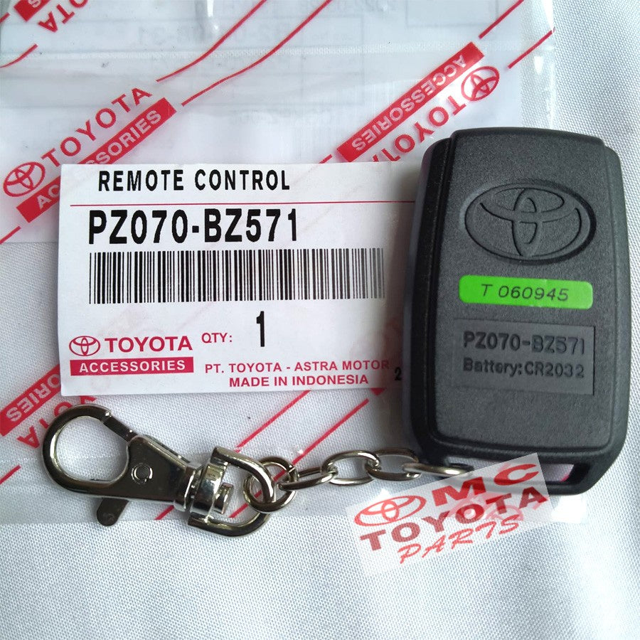 Remote Remot Alarm Control Original All New Avanza type Veloz 2012-2015 PZ070-BZ571 Original