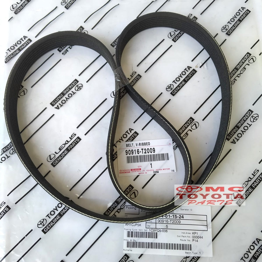 Tali Kipas Fan Belt Van V Belt 7PK1180 Toyota Etios 90916-T2009