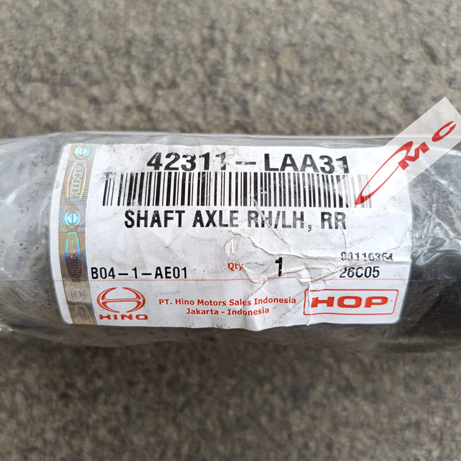 As Roda Belakang Original Hino Dutro Toyota Dyna 130HD 130HT 125HT 140HT 110HD Asli HOP 42311-LAA31 As Roda Stik As Belakang Rear Axle Shaft