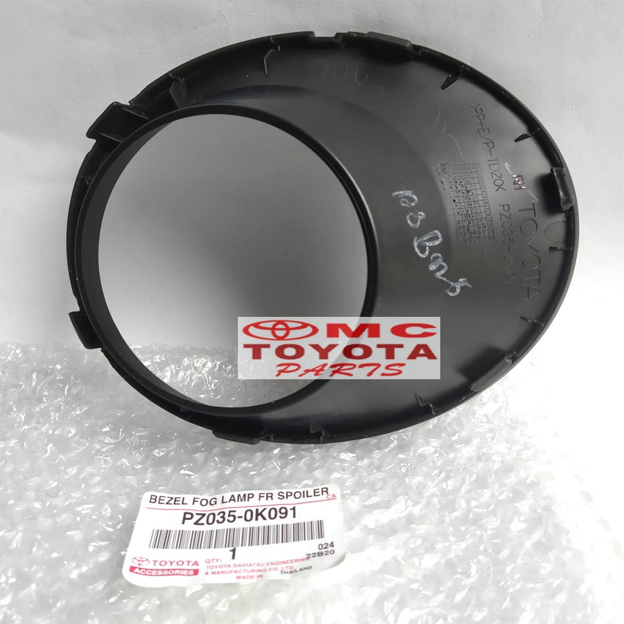 Cover Foglamp  Ring Bezel Fog lamp Fortuner TRD VNT 2012-2015 Depan Kanan Kiri PZ035-0K091 PZ035-0K092