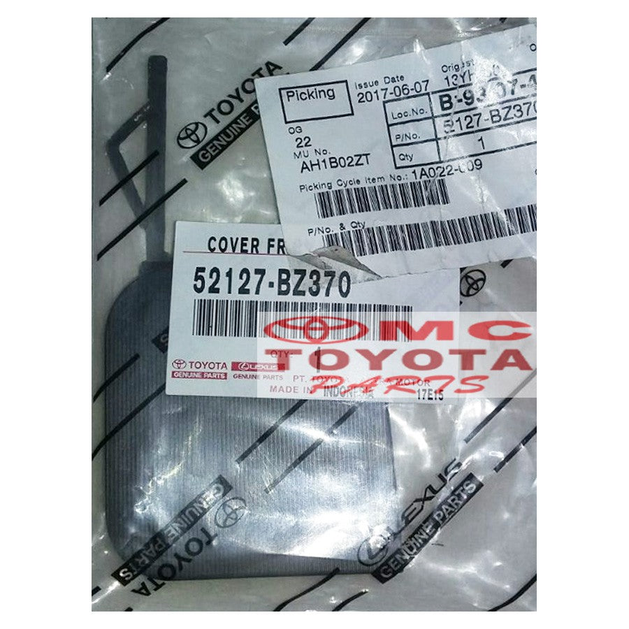 Tutup Cover Derek Towing Bumper Depan Avanza Veloz 52127-BZ370