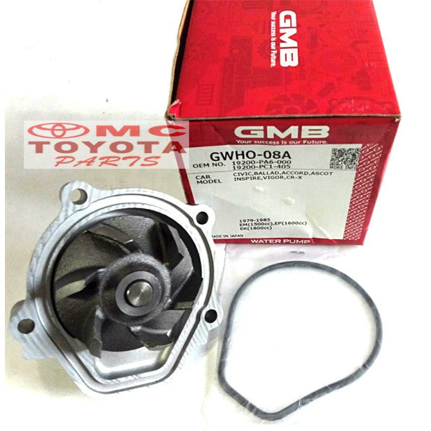 Water Pump Pompa Air Honda Accord 82 83 GWHO-08A GMB Japan